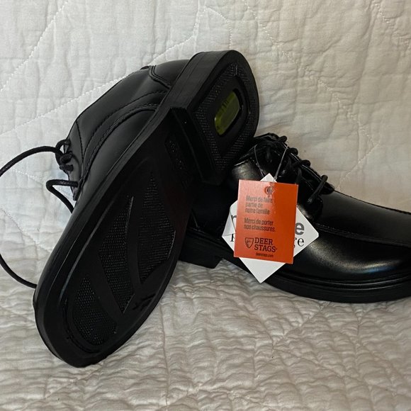 Deer Stag size 11 1/2W Dress Shoes - Picture 4 of 5